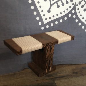 Meditation Bench with Folding Legs